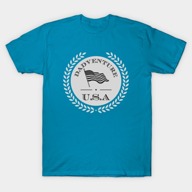 DADVENTURE USA T-Shirt by #dADVENTURE